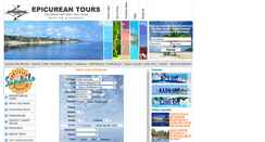 Desktop Screenshot of epicureantours.com